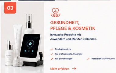 Innovative Gesundheits- und Kosmetikprodukte